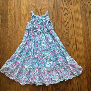 Lilly Pulitzer for Target Patterned Maxi Long Summer Dress - 3T